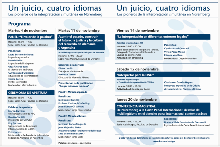 Crónica de la muestra que celebró a los pioneros de la interpretación simultánea